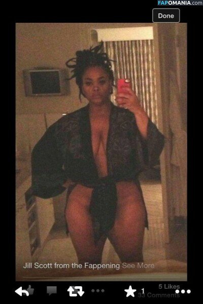 Jill Scott Çıplak Sızdırılmış Fotoğraf #1