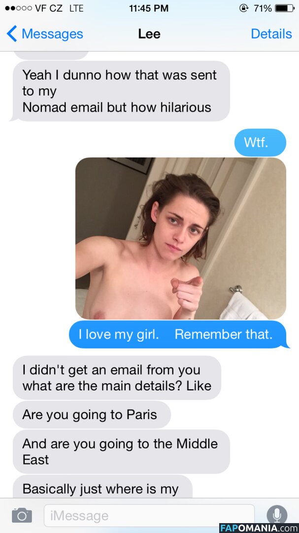 Kristen Stewart Çıplak Sızdırılmış Fotoğraf #308
