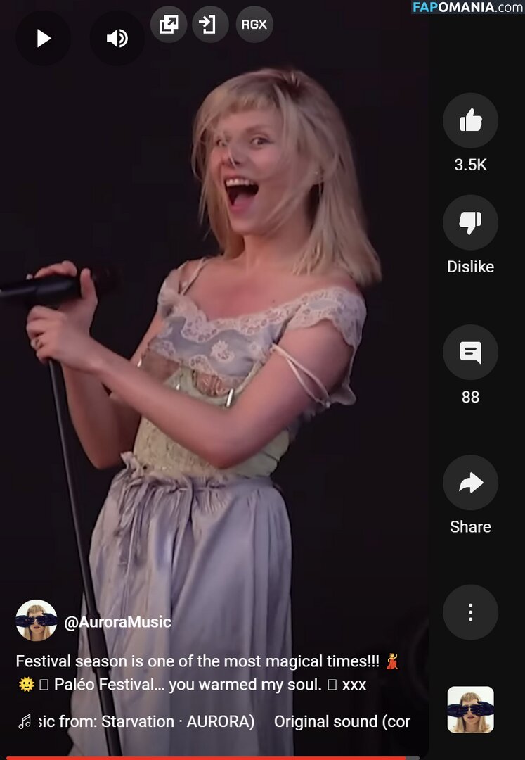 Aurora Aksnes / auroramusic / singer Çıplak OnlyFans  Sızdırılmış Fotoğraf #202