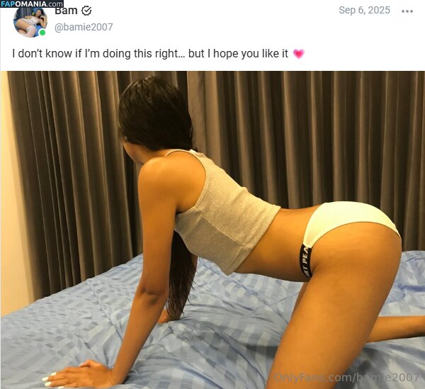 bamie07 / bamie2007 Çıplak OnlyFans  Sızdırılmış Fotoğraf #3