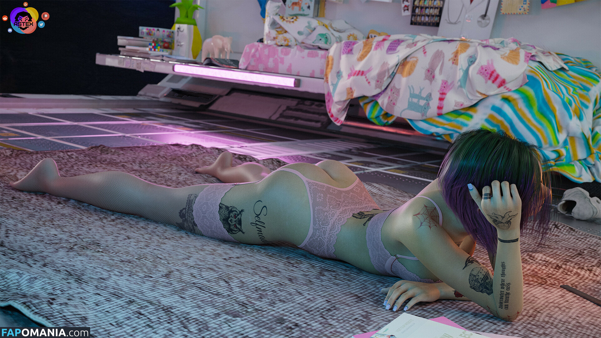 Cyberpunk 2077 / cyberpunkgame Çıplak OnlyFans  Sızdırılmış Fotoğraf #672