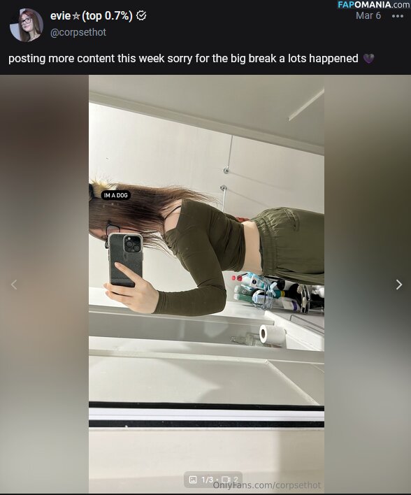 Evie Çıplak OnlyFans  Sızdırılmış Fotoğraf #13