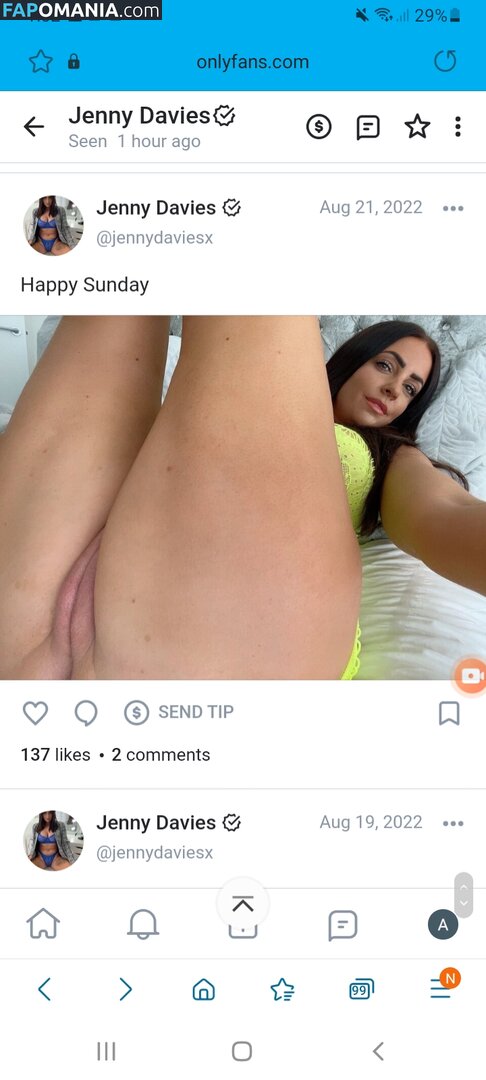 Jenny Davies / jennydaviesofficial / jennydaviesx Çıplak OnlyFans  Sızdırılmış Fotoğraf #280