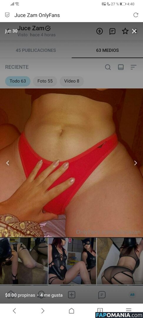 Juce Zam / julissazan / yucezam Çıplak OnlyFans  Sızdırılmış Fotoğraf #4