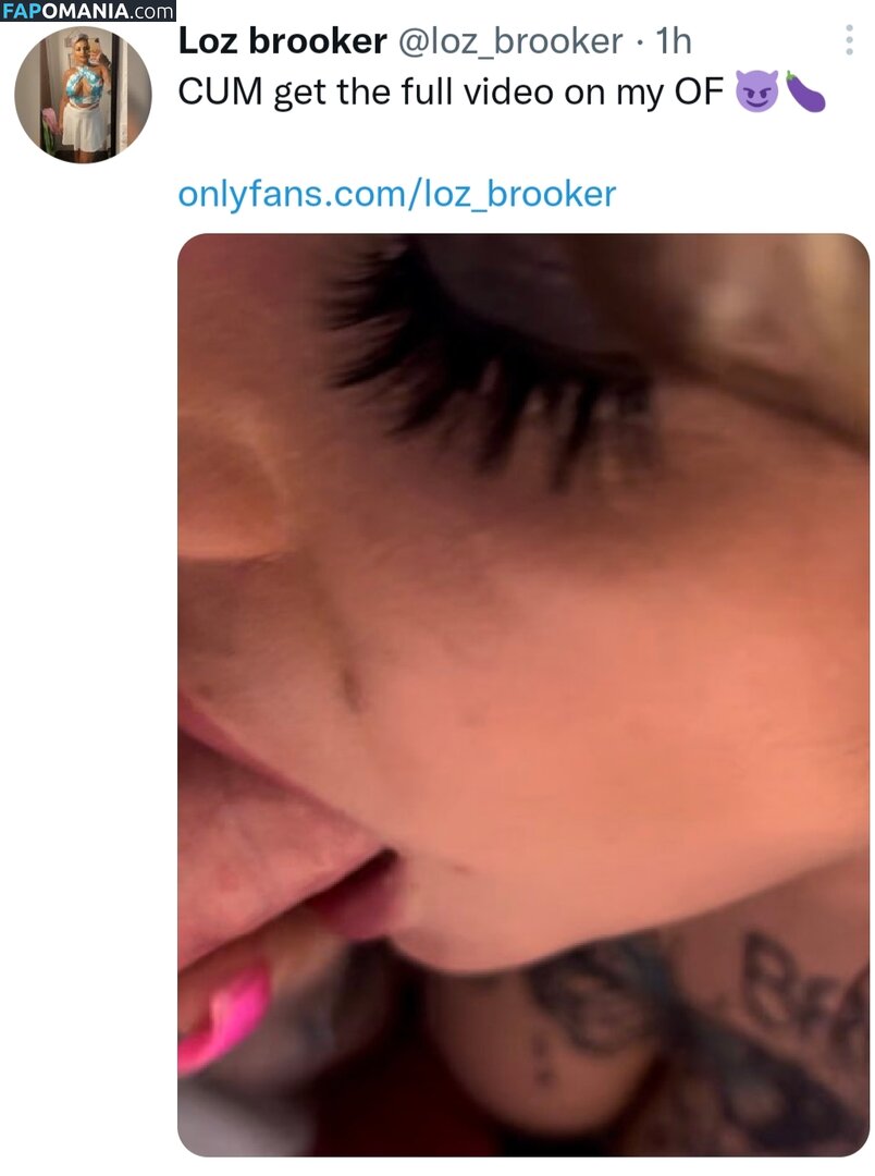 Loz Brooker Çıplak OnlyFans  Sızdırılmış Fotoğraf #1