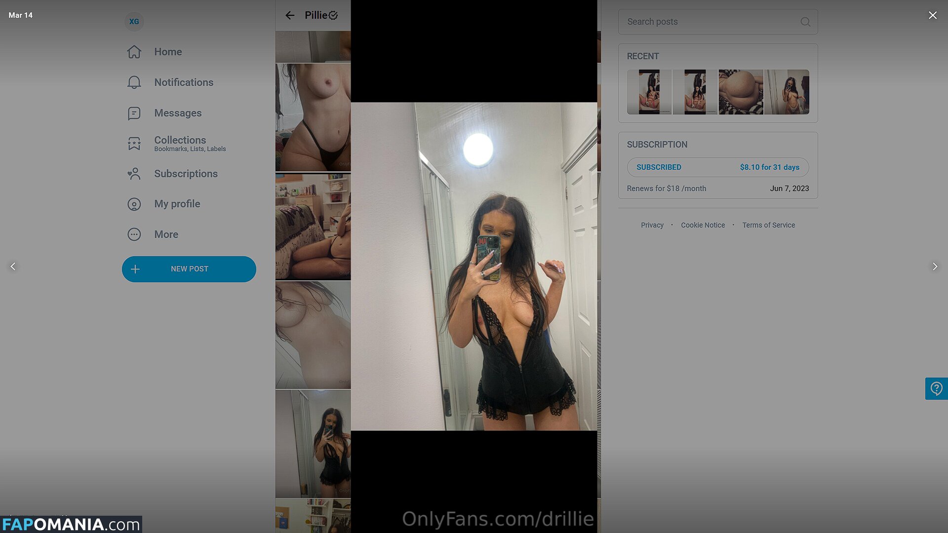 Pillie Çıplak OnlyFans  Sızdırılmış Fotoğraf #7