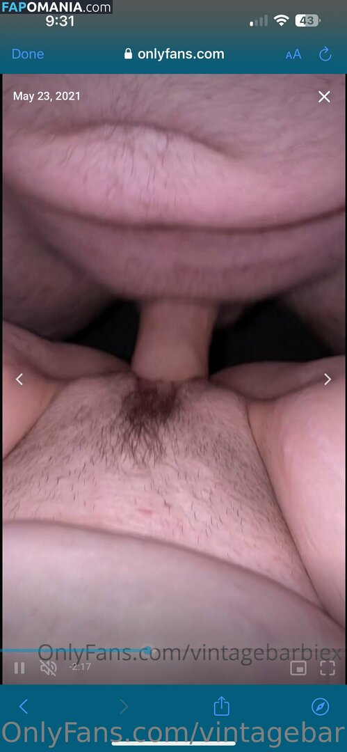 vintagebarbiex / vintagebxrbie Çıplak OnlyFans  Sızdırılmış Fotoğraf #61